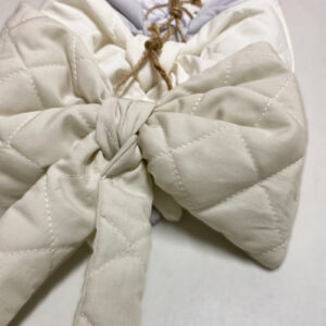 Fabric bow 'Bubble' (small)