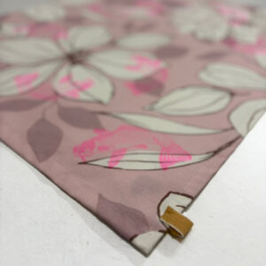 Theedoek 'Orchidee blockprint'